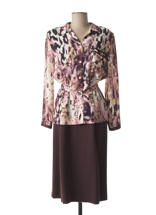 Ensemble violet FRANCE RIVOIRE femeie