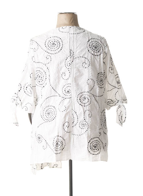 Tunică mâneci lungi alb CHRISTIAN MARRY femeie