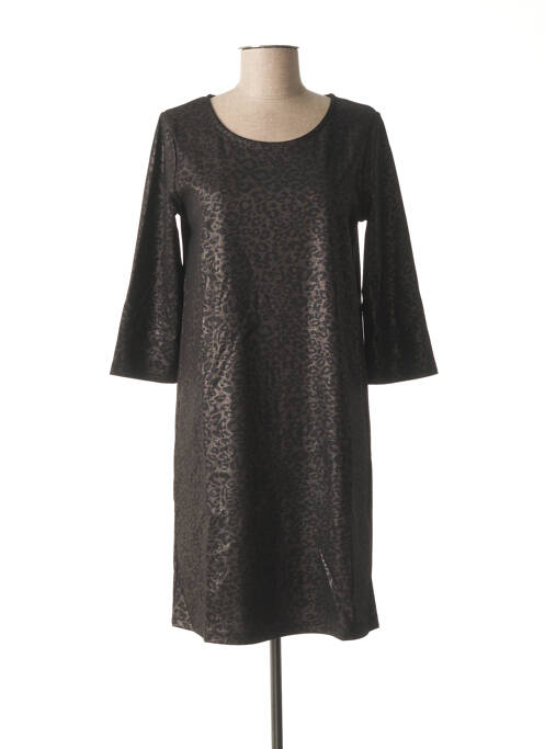 Rochie midi negru ICHI femeie