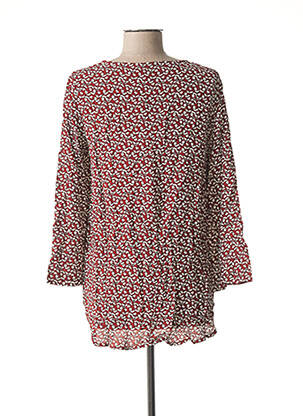 Bluză imprimeu floral mâneci lungi maro VERO MODA femeie