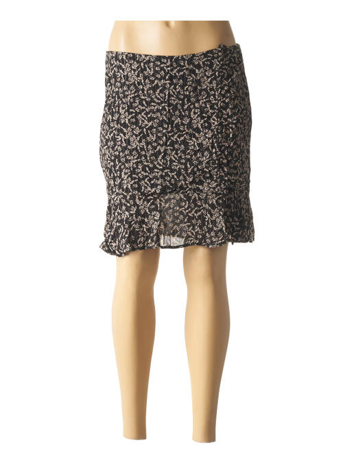 Fustă midi negru ICHI femeie