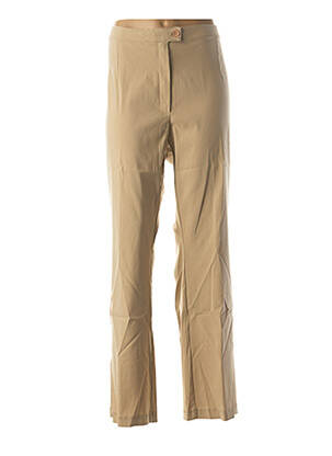 Pantalon drept bej CICCIA BELLA femeie