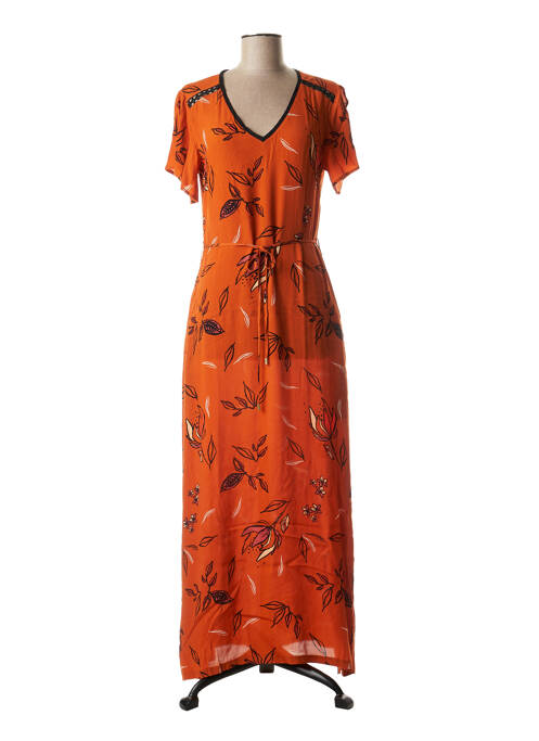 Rochie midi portocaliu LOLA ESPELETA femeie