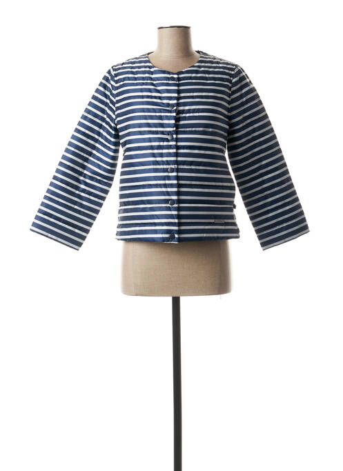 Geacă matlasată albastru MISE AU GREEN femeie