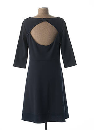 Rochie midi mâneci 3/4 mâneci 3/4 albastru QUATTRO femeie