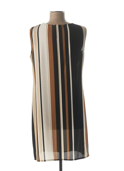 Rochie scurtă maro QUATTRO femeie