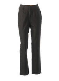 Pantalon drept talie înaltă talie înaltă negru QUATTRO femme