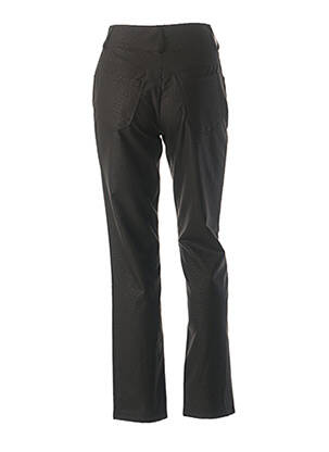 Pantalon drept talie înaltă talie înaltă negru QUATTRO femeie
