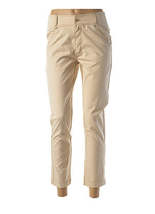 Pantalon 7/8 bej QUATTRO femeie