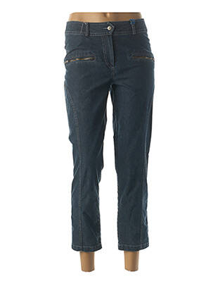 Blugi cu croială dreaptă albastru QUATTRO femeie