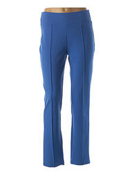 Pantalon drept elasticitate mărime normală albastru QUATTRO femme