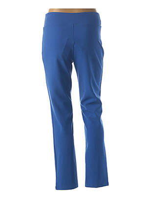 Pantalon drept elasticitate mărime normală albastru QUATTRO femeie