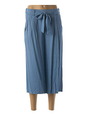 Pantalon trei sferturi albastru QUATTRO femeie