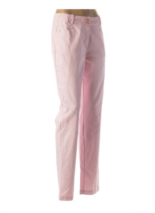 Pantalon drept roz QUATTRO femeie