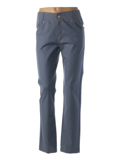 Pantalon drept albastru QUATTRO femeie