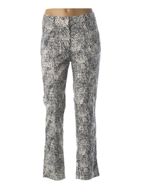 Pantalon slim albastru QUATTRO femeie