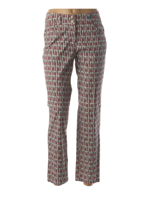 Pantalon drept roz QUATTRO femeie