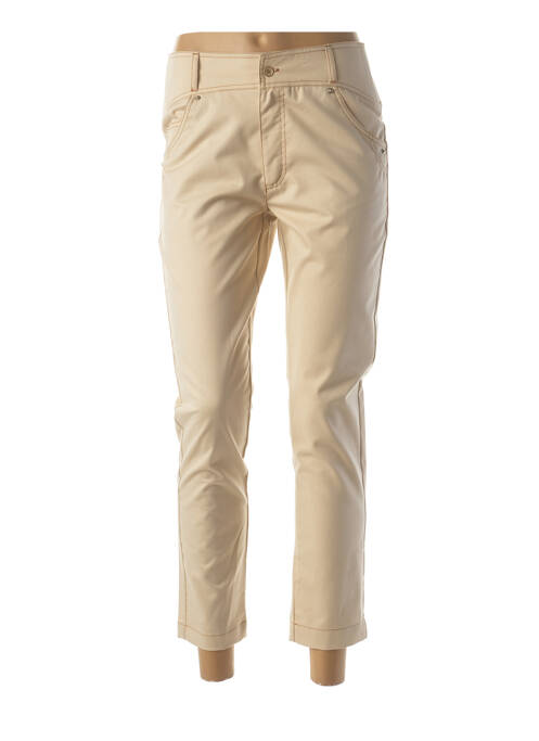 Pantalon 7/8 bej QUATTRO femeie