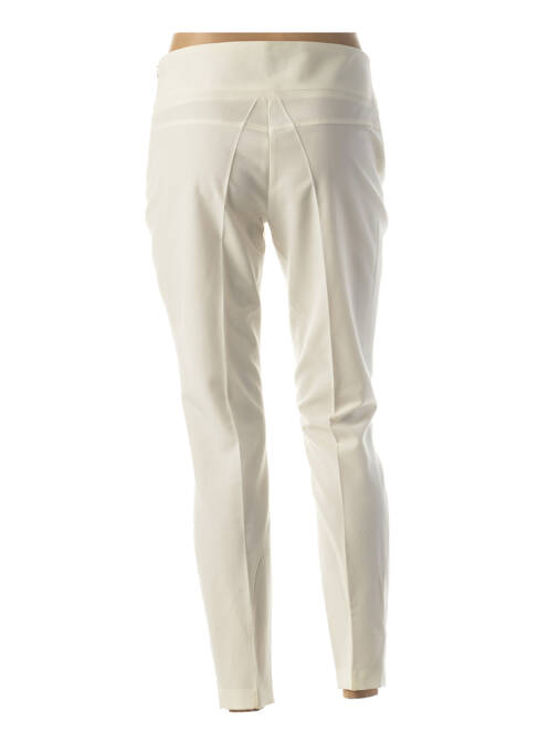 Pantalon slim alb QUATTRO femeie
