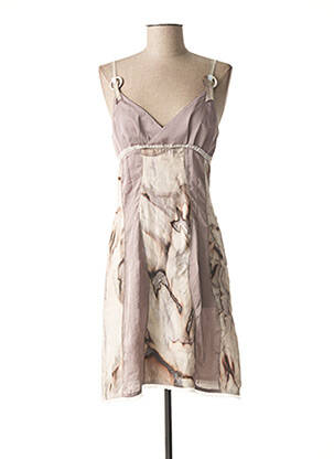 Rochie midi gri LOLESFILLES femeie