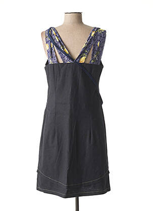 Rochie midi fără mâneci fără mâneci albastru LO! LES FILLES femeie