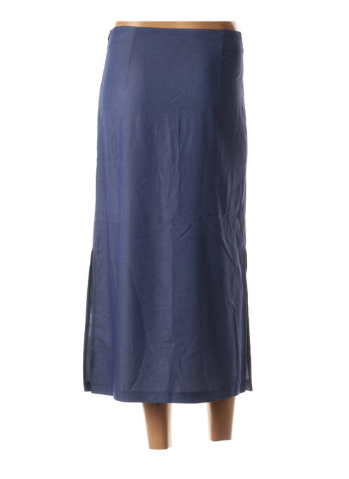 Fustă lungă albastru LO! LES FILLES femeie