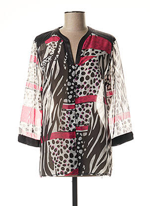 Tunică mâneci lungi negru GUY DUBOUIS femeie