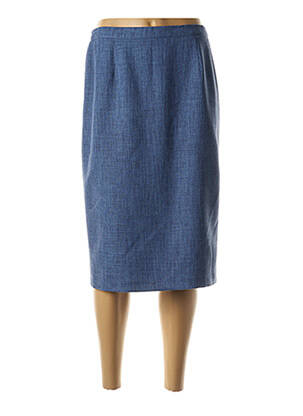 Fustă midi albastru FRANCE RIVOIRE femeie