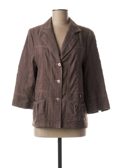 Sacou maro FRANCE RIVOIRE femeie