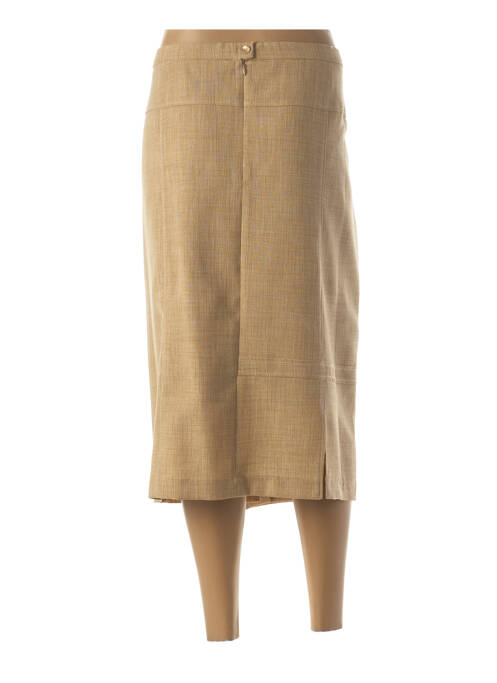 Fustă midi bej GUY DUBOUIS femeie