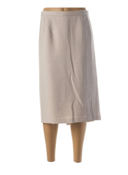Fustă midi gri FRANCE RIVOIRE femeie