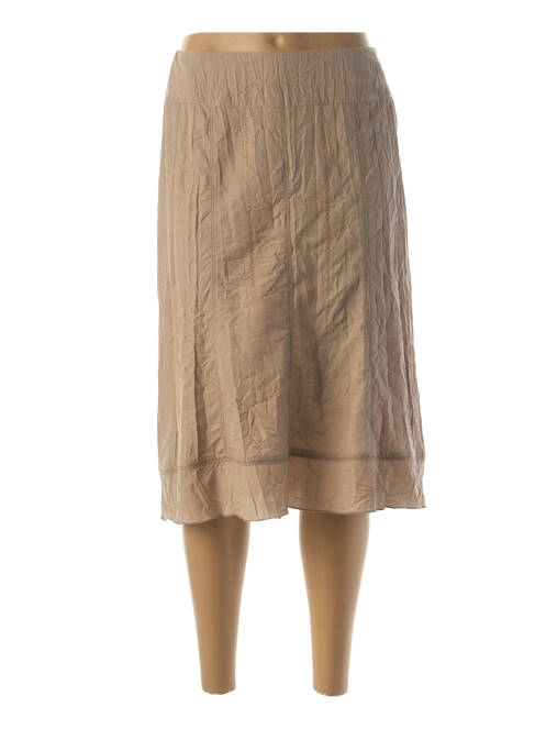 Fustă midi bej IMPULSION femeie