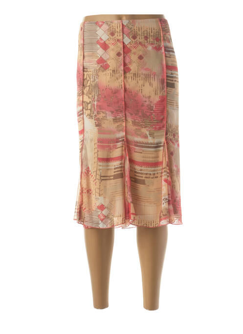 Fustă midi bej FRANCE RIVOIRE femeie