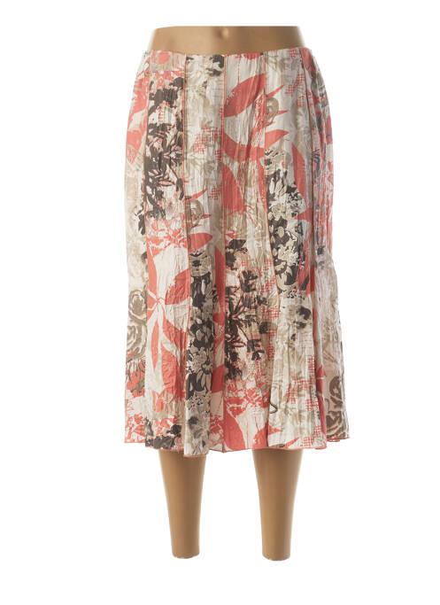 Fustă midi alb FRANCE RIVOIRE femeie