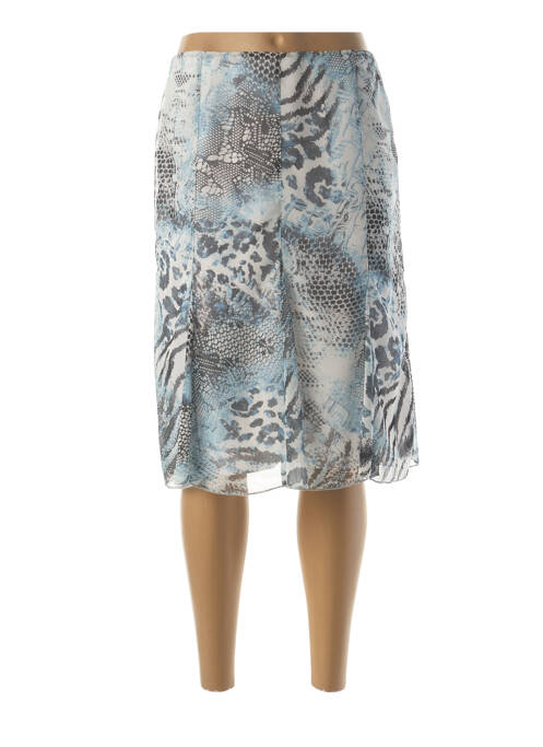 Fustă midi albastru FRANCE RIVOIRE femeie