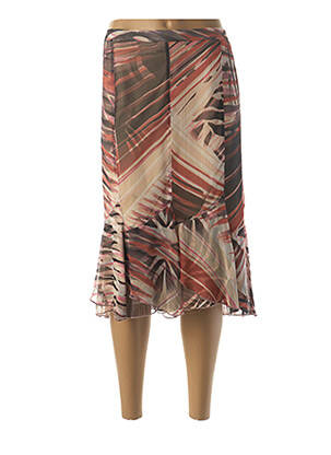 Fustă midi portocaliu FRANCE RIVOIRE femeie