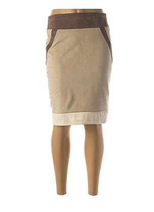 Fustă midi bej MERI & ESCA femeie