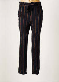 Pantalon slim talie elastică mărime normală albastru LOUIZON femme
