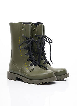 Botine/ghete toc de 4 la 6 cm verde CHRISTIAN DIOR femeie