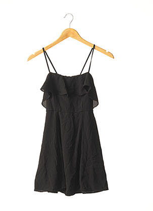 Rochie scurtă croială evazată bretele subțiri negru FOREVER 21 femeie