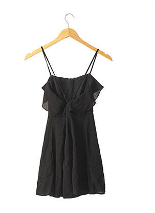 Rochie scurtă croială evazată bretele subțiri negru FOREVER 21 femeie