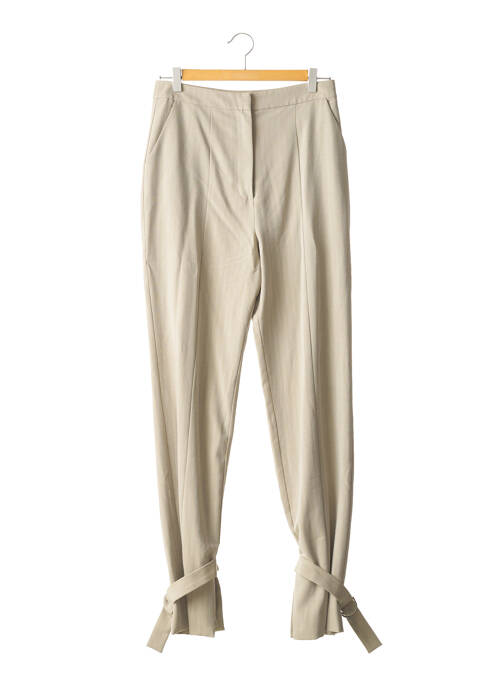 Pantalon drept bej SONG OF STYLE femeie