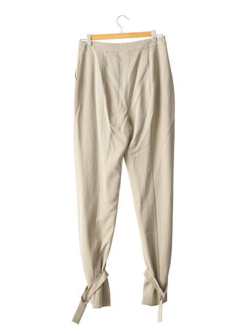 Pantalon drept bej SONG OF STYLE femeie