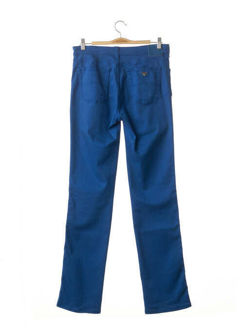 Blugi cu croială dreaptă albastru ARMANI femeie