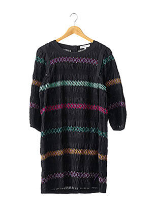 Rochie midi mâneci 3/4 mâneci 3/4 negru SEE BY CHLOÉ femeie