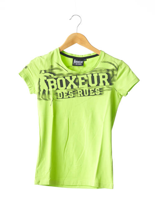Tricou verde BOXEUR DES RUES femeie