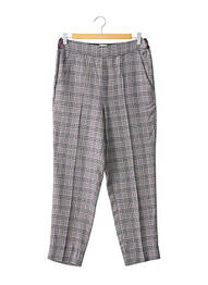 Pantalon 7/8 talie elastică negru SECOND FEMALE femeie
