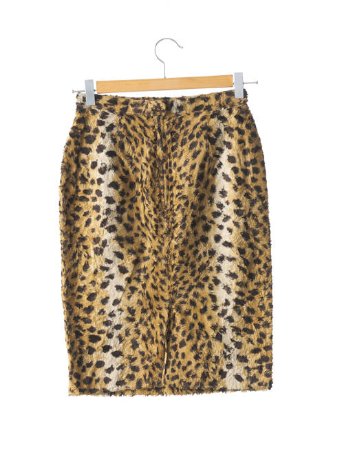 Fustă midi maro SANS MARQUE femeie