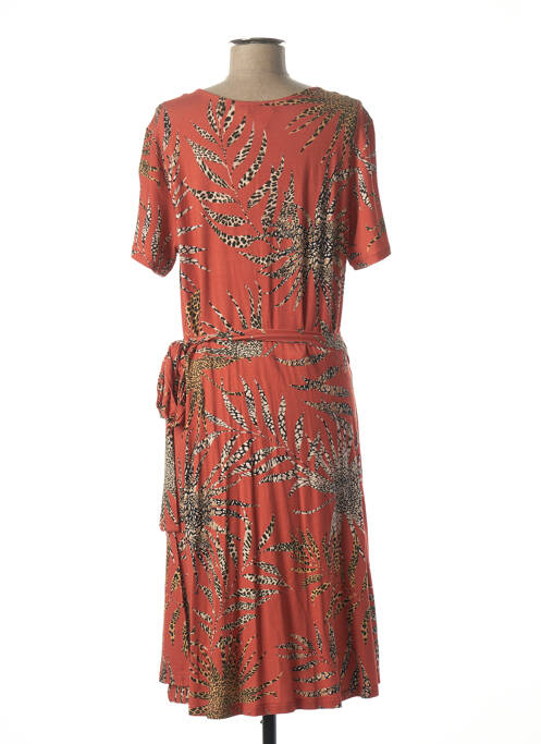 Rochie midi portocaliu GEISHA femeie