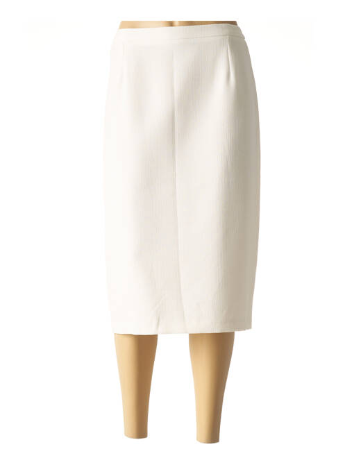 Fustă midi alb GUY DUBOUIS femeie
